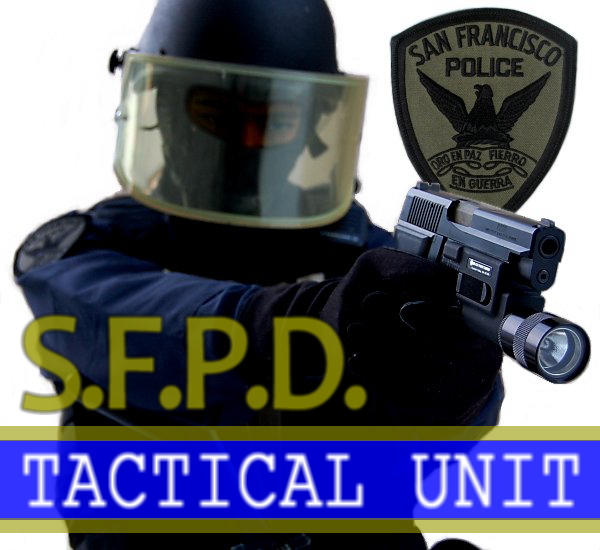 SFPD TACTICAL UNIT（サンフランシスコ市警察タクティカルユニット）