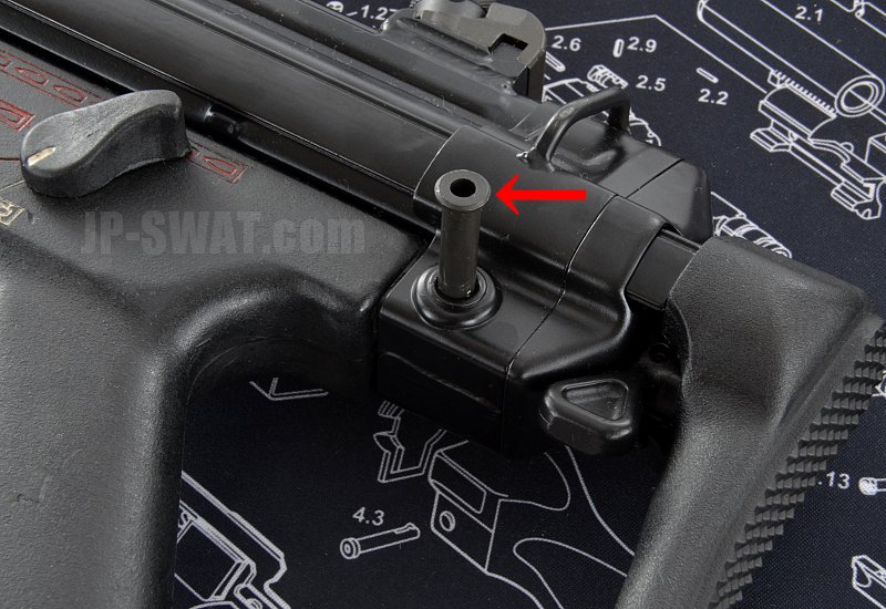 無可動実銃 H&K MP5A5