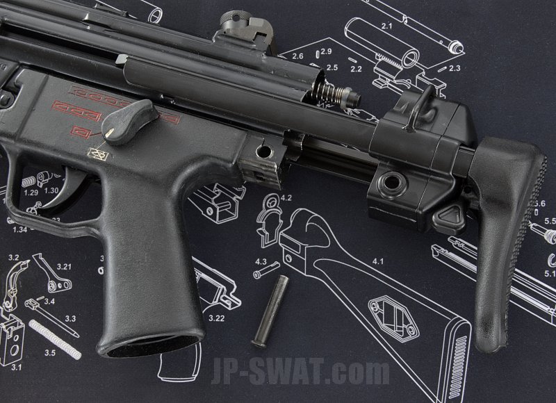 無可動実銃 H&K MP5A5